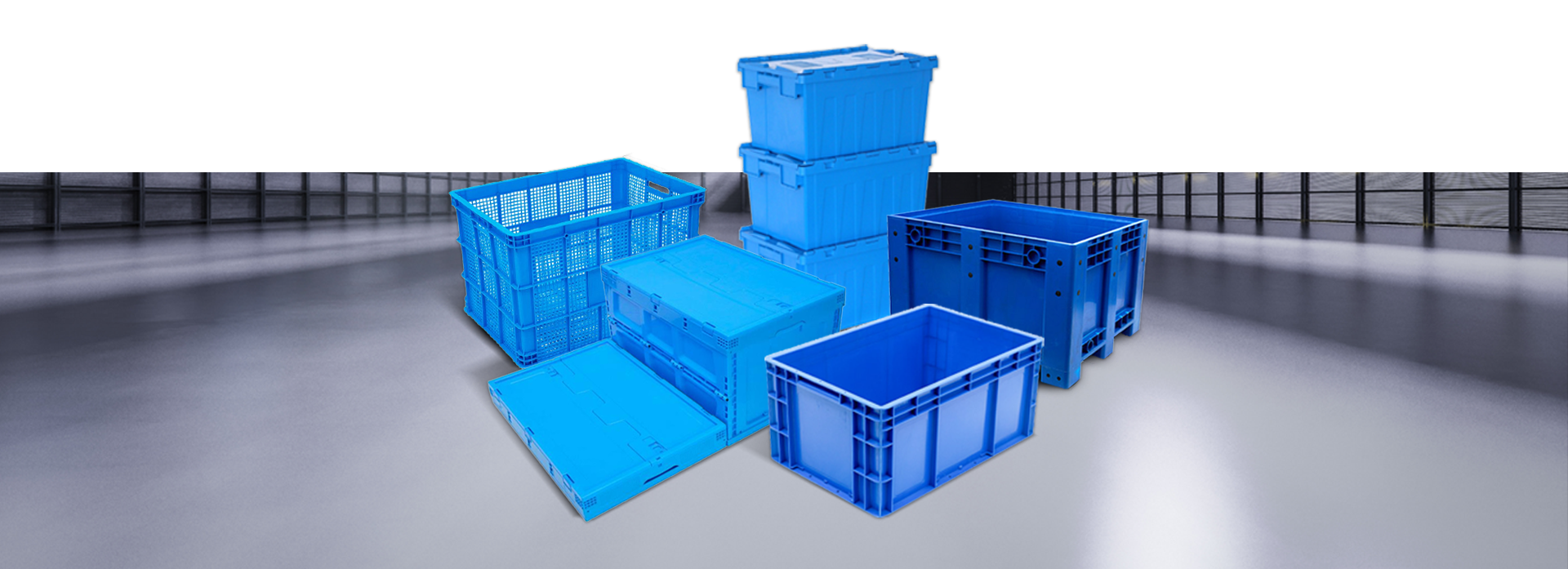 Plastic bakken, kratten en containers