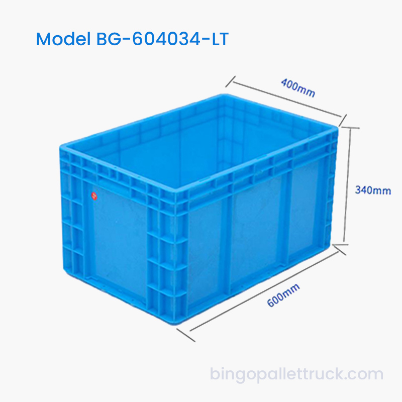 68L antislip basislogistiek plastic draagtas voor het sorteren van grote voorraad