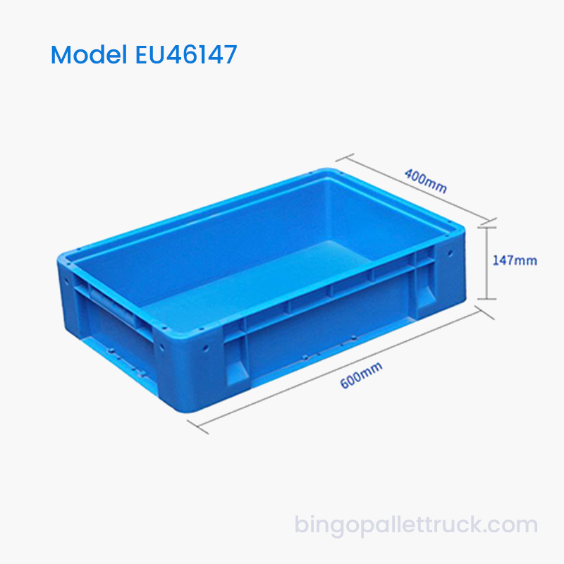 27L EU plastic draagtas voor levensmiddelen in de supermarkt