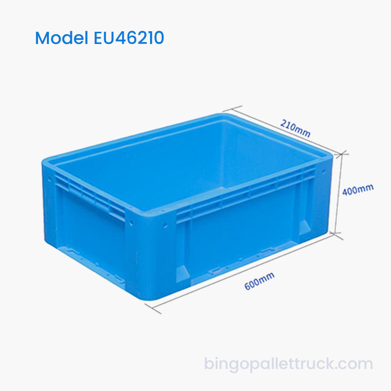 43L HDPE EU-opslagcontainer van kunststof voor gebruik binnenshuis