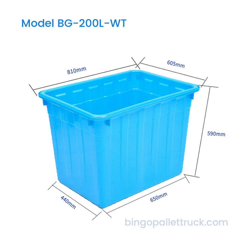 200L HDPE-watertank voor waterproducten en zeevruchten