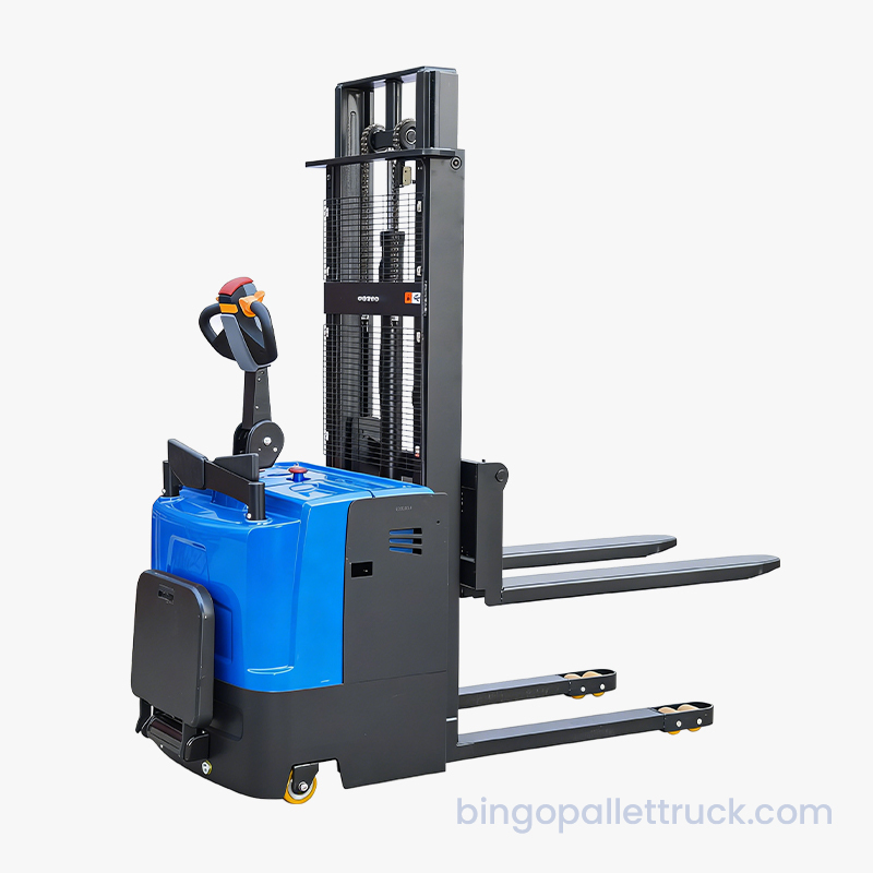 2000 kg batterij-aangedreven EPS elektrische staande stapelaar