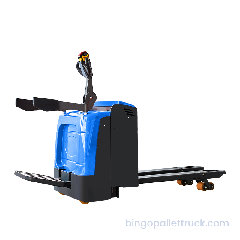 2000kg EPS elektrische palletwagen met standaard voor logistiek